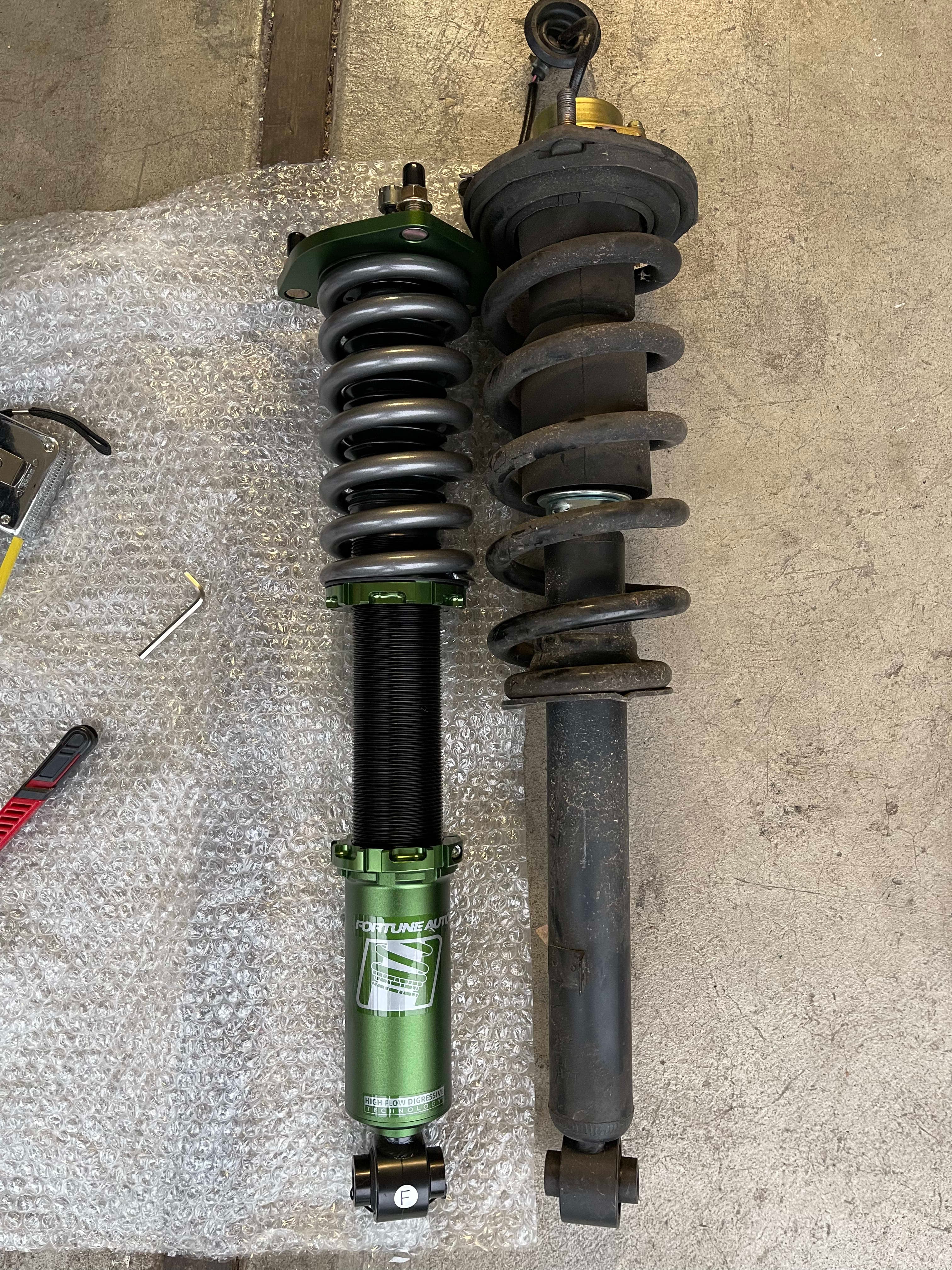 1991 Toyota Supra Turbo -- Coilover Install